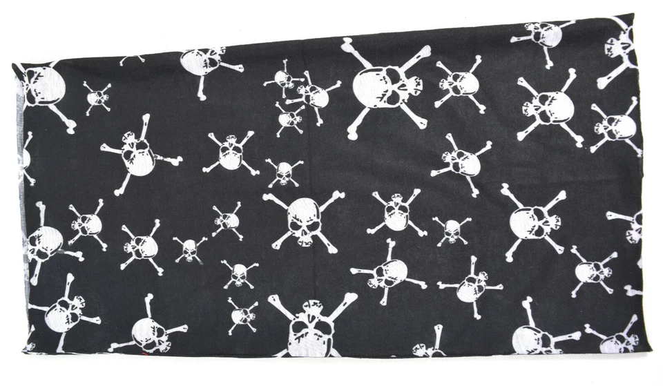 Máscara facial unisex multifuncional de microfibra con estampado de calaveras tubo protector facial  Foto 1 de 1