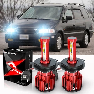 For Honda Odyssey Van 5-Door 1995-2004 6000K LED Headlight High Low Light Bulbs - Picture 1 of 9