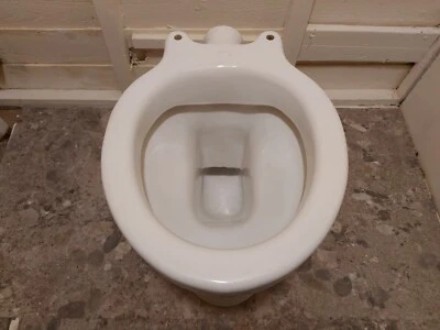 1960 Shaws Glazed Brick "Reflectoware A20" Enamelled Fireclay S Trap Toilet Pan - Image 1 of 4