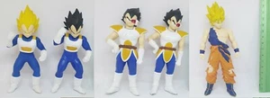 Dragon Ball Z Collectable Vintage Soft Vinyl Figure Goku,Vegeta x 5 - Picture 1 of 5