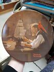 Norman Rockwell Plate. Ship Builder. Collector plate. 