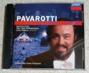 Pavarotti - In Central Park New York Philharmonic Orch  [CD  1994  Decca] - Picture 1 of 2