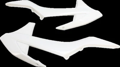 Acerbis Radiator Scoops White - Fits: FOR KTM 250 SX 2017-2018 - Image 1 of 2