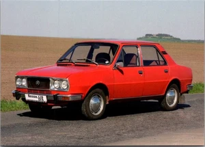 SKODA 120 GLS Automobile 4x6 Postcard - Picture 1 of 2