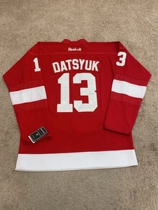 Pavel Datsyuk Detroit Red Wings Reebok NHL Premiere Trikot Gr. 52 Neu mit Etikett Fight Strap - Bild 1 von 7