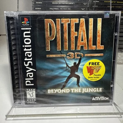 Pitfall 3D PS1 PlayStation 1 Brand New Factory Sealed. - Image 1 of 4