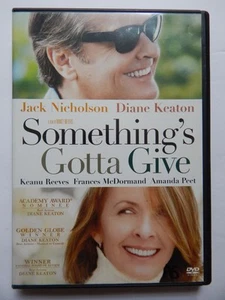 Something's Gotta Give (DVD, 2003) Jack Nicholson Diane Keaton - Picture 1 of 1