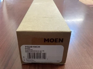 NUEVO Moen YG2818CH Eva Baño Seguridad 18" Barra de Agarre Cromo Pulido B58 - Imagen 1 de 3