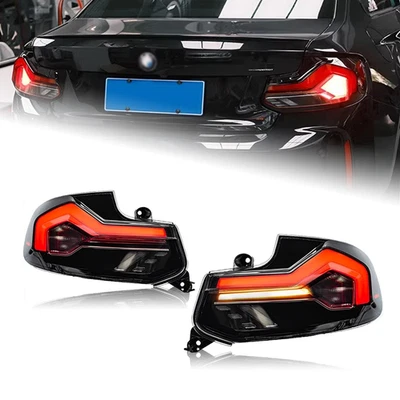 For 2014-2020 BMW M2 F22 F23  230i 240i 235i 228i LED Red Tail Lights - Image 1 of 4