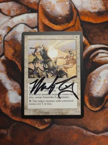 *ARTIST PROOF* Sunstrike Legionnaire Mark Zug Signed Magic the Gathering - Picture 1 of 2
