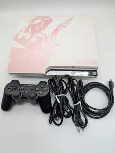 SONY PS3 FINAL FANTASY XIII LIGHTNING EDITION Console Controller Set 13 w/ Bonus - Picture 1 of 13