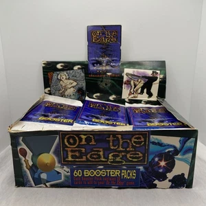 On the Edge CCG Collectible Card Game TCG 60 Booster Packs Open Box - Picture 1 of 9