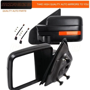 MIROZO For 2004-2014 Ford F-150 Side Mirrors Power Heated Pair Driver+Passenger - Picture 1 of 8