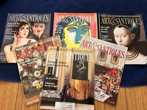 Lot of 6- ART and ANTIQUES magazines 1994: April, May, Summer, October- December - Bild 1 von 13
