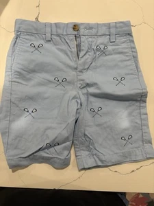 Vineyard Vines Boys Light Blue Lacrosse Shorts Size 7 - Picture 1 of 3