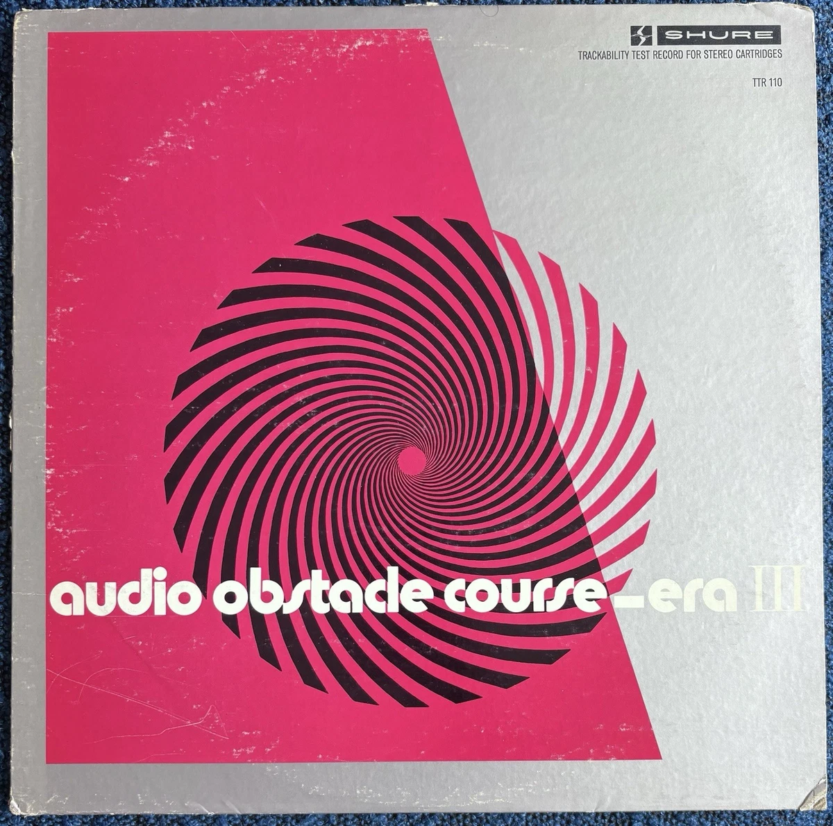 シュアー　SHURE トラッカビリティ・テストレコード シュアー SHURE トラッカビリティ・テストレコード Shure Test Record