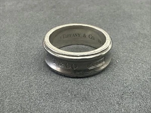 Tiffany and Co 925 Ti Womens Ring pre owned - Picture 1 of 10