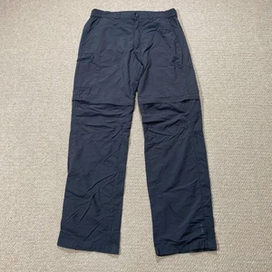 Pantaloni quechua donna taglia 12 UK 32x30 grigio scuro pantaloni da trekking con zip - Foto 1 di 10