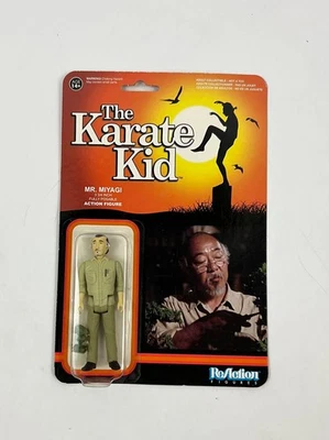 Figura Mr Miyagi Karate Kid Pat Morita Reflexión 4" Nueva en Caja Excelente Estado 2015 Foto 1 de 4