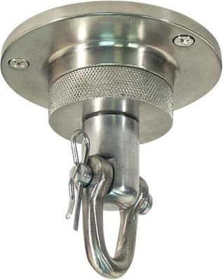 Ringside Mexican-Style Swivel, Silver - Image 1 of 3