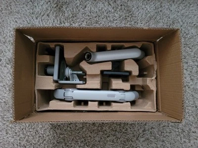 Humanscale M10 Clamp Mount Silver Grey *READ DESCRIPTION* - Image 1 of 4