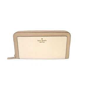 Kate Spade KI835 Lena Colorblock Pebbled Large Continental Wallet Light Sand - Bild 1 von 7