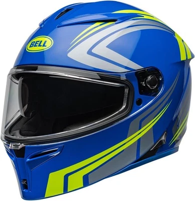 Casco de litio BELL (azul Jetstream/retina) Foto 1 de 4