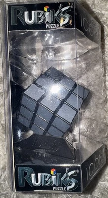 Rubik’s Cube Icon Edition 3” x 3” Puzzle 2007 Winning Moves Games NEW Sealed - Image 1 of 4
