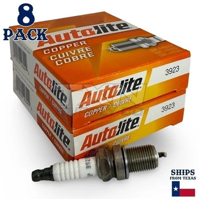 Autolite 3923 Copper Core Spark Plugs - 8 Pack - Image 1 of 2