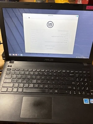 Asus 15" Laptop X551CA i3-3217U @ 1.80 GHz 4GB 500GB HDD - Bad Batt/no ac - Image 1 of 4