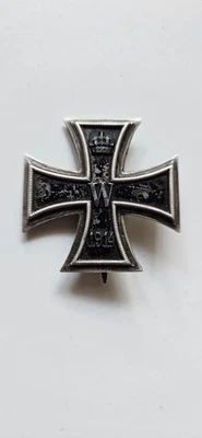 Eisernes Kreuz 1.Klasse, EK 1, 1914,   Silber, Hersteller: KO, Original.  - Bild 1 von 4