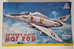 Italeri A-4E/F Skyhawk Hot Rod 1/72 Scale Model Kit No. 181 Sealed - Picture 1 of 6