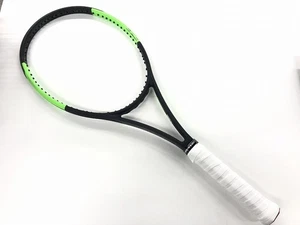 Required Entry Wilson Blade 98 V6.0 Tennis Racket With No Strings, Black, Green - Picture 1 of 7
