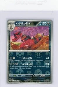 Krookodile Pokeball Holo - #59/86 - Pokémon SV: Black Bolt Pack Fresh 🔥🔥 - Picture 1 of 3