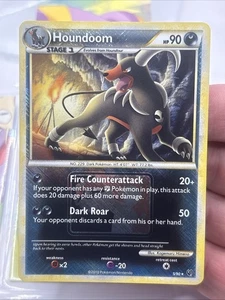 Carta Pokemon rara Houndoom 5/90 Undaunted League esclusiva Reverse Holo - Foto 1 di 6