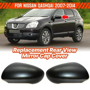 2x Spiegelkappe Außenspiegel Gehäuse Abdeckung für Nissan Qashqai J10 2007-2014 - Bild 1 von 14