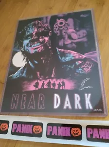 BAM! Near Dark 8x10 Kunstdruck #48/500 signiert vom Künstler Ryan Caskey Echtheitszertifikat - Bild 1 von 2