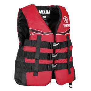 Yamaha PFD - Nylon Red Men’s Life Jacket Small (MAR-21V3B-RD-SM) - Picture 1 of 1