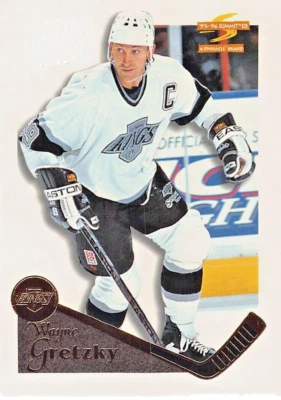 1995-96 Pinnacle Summit Hockey Wayne Gretzky #24 NM/MT LOS ANGELES KINGS - Image 1 of 2