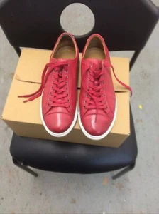 Barker  Leather Sneakers Trainers Casual Walking Shoes Size 8 - Picture 1 of 8