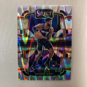 Deandre Ayton 2023-24 Panini Select Concourse #11 Silver Tectonic Prizm Portland - Bild 1 von 2