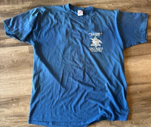 Jerzees Anheuser Busch Family Reunion T-Shirt Single Stitch We Are Family XXL - Picture 1 of 8
