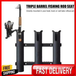 3 Rohr Angelrutenhalter Rack Angelrutenhalter Halterung Angelzubehör - Zdjęcie 1 z 7