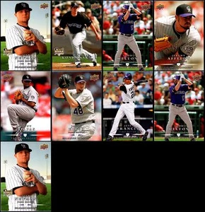 Upper Deck First Edition Colorado Rockies (9) Card Lot - THIS WON'T LAST – PU... - Picture 1 of 2