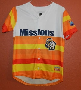 San Antonio Missions, Craig Biggio Astros Style SGA Baseball Jersey Youth Large - Picture 1 of 7