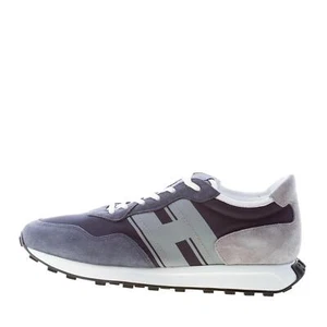 Hogan herren schuhe H601 sneaker blau grau suede tech gewebe HXM6010EG01N3K836R - Bild 1 von 7