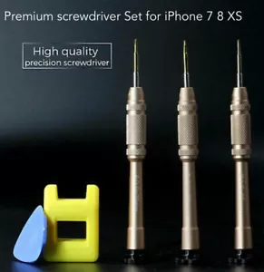 iPhone Repair Tools Kit Screwdriver Set Opening Tool 4 5 6 7 8 XS Plus Tri Point - Picture 1 of 11