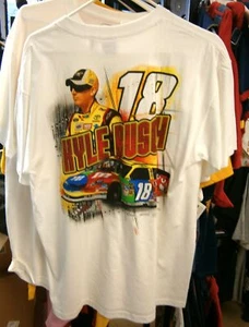 VINTAGE CHASE #18 TEE SHIRT KYLE BUSCH TEAM CAR AND DRIVER TEE M&M'S MEDIUM NWT - Picture 1 of 2