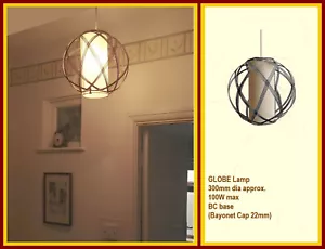 .. Ceiling Globe Lamp, 30cm dia (06L) - Picture 1 of 1