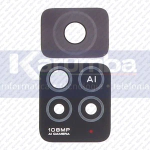 LENTE FOTOCAMERA XIAOMI REDMI NOTE 11 PRO 5G BACK CAMERA LENS REAR BLACK NERO - Foto 1 di 1